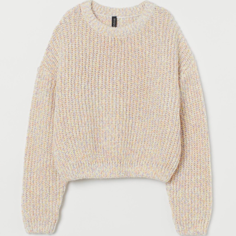 Colorful Soft Chunky Sweater